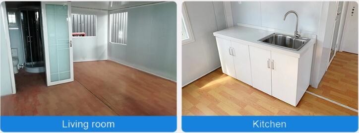 Ready Made Pre Engineered 75mm EPS Wall Flat Pack Containers