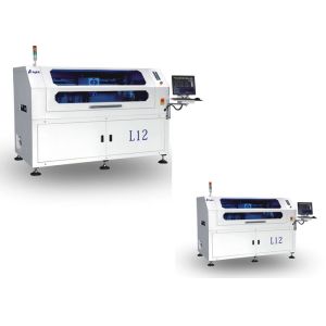 China PCB Production Line L12 Solder Paste Screen Printer With Stepper Motor And Lead Screw on sale