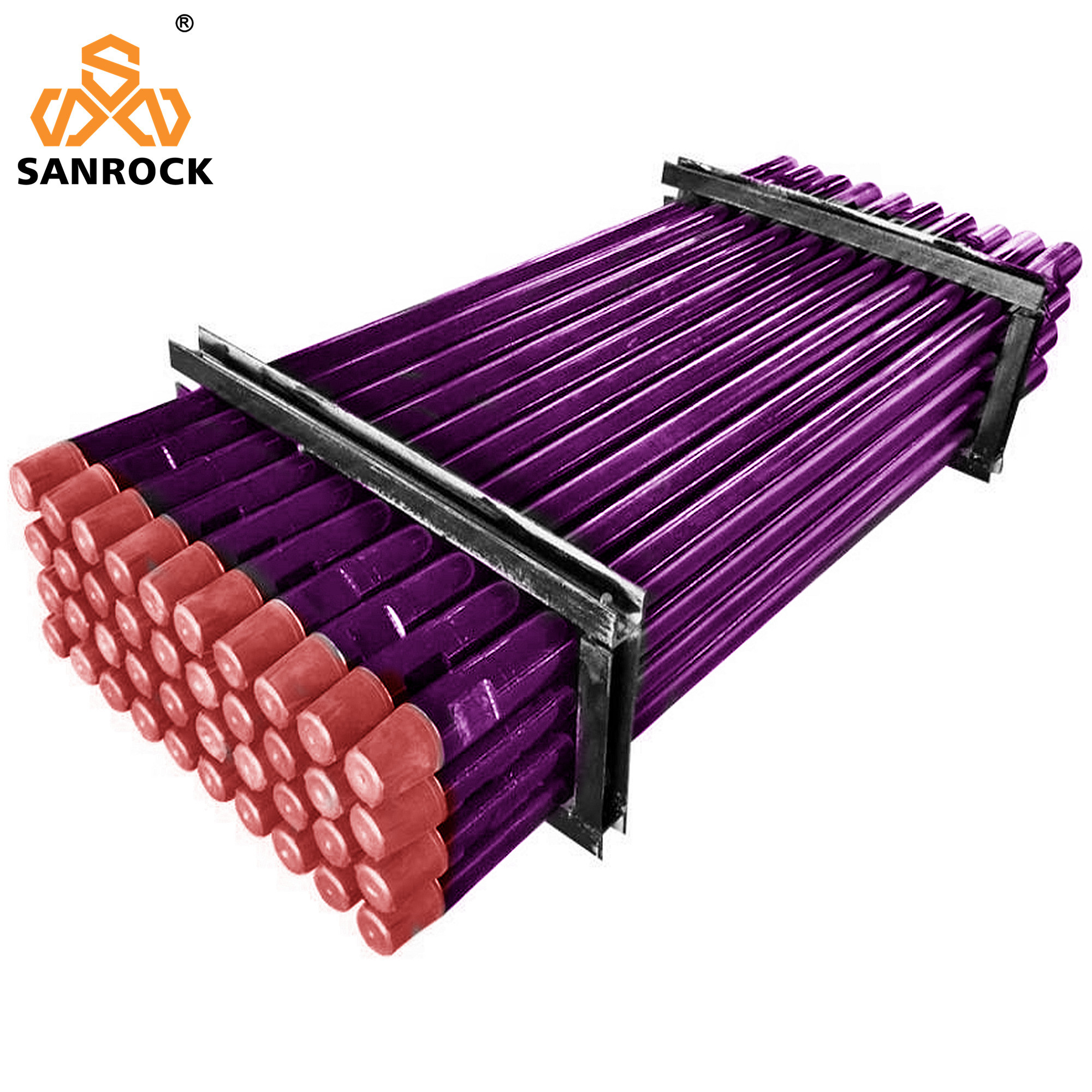 Down The Hole Drilling Rod Rock Blasting Drilling Tools 60mm DTH Drill Pipe