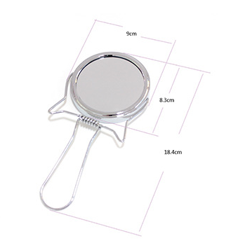 Customizable Packaging Petit Miroir Make Up Cosmetic Mini Compact with Glass Mirror