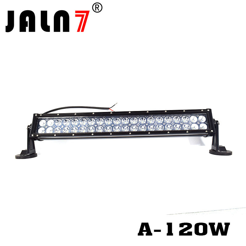 LED Light Bar JALN7 21.5Inch 120W Spot Flood Combo LED Driving Lamp Super Bright Off Road Light LED Work Light Boat Jeep