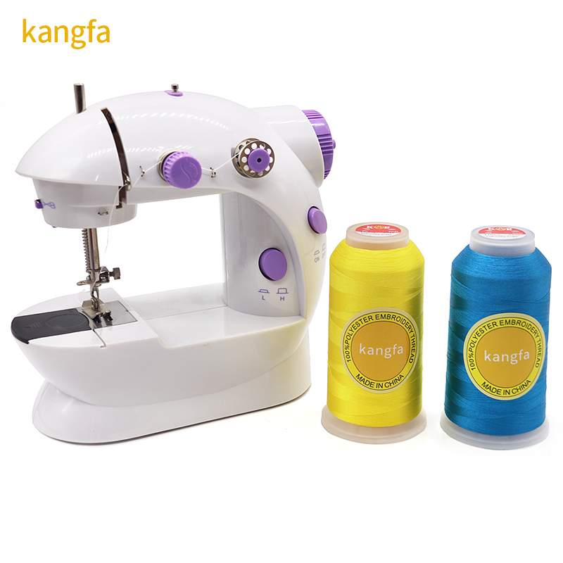120D/2 100% Polyester Embroidery Thread for Machine Embroidery 4000Yard/cone 700 Colors