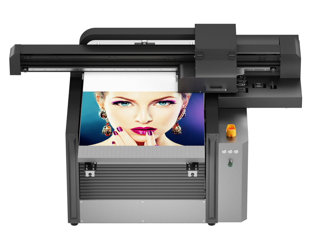 LED UV Lights Curing System Canvas Printer For Volume Printing Accepting TIFF/JPG/EPS/PDF/BMP Papers
