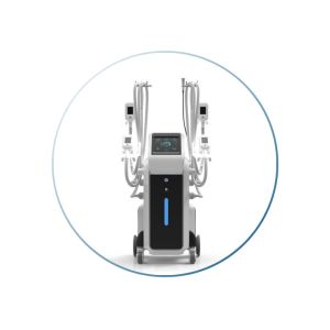 China Medical CE Approved 4 handle work together cryolipolysis freezing fat cell slimming machine for body shape on sale