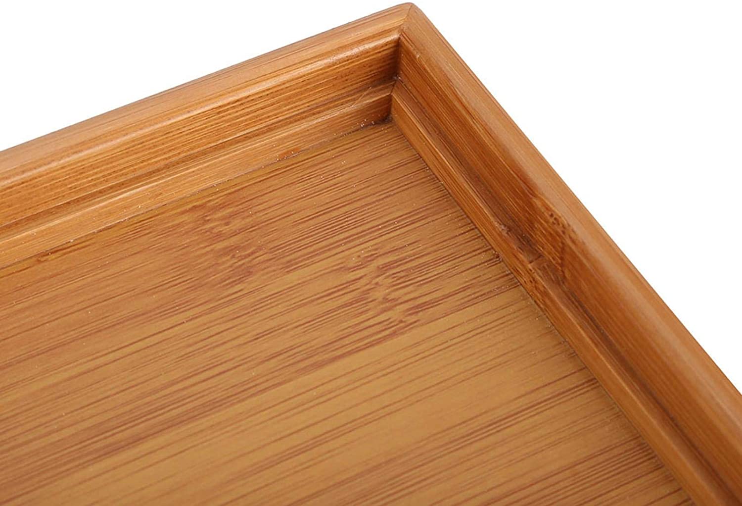 ODM Chinese Bamboo Wooden Tea Trays With Drain Solid Natural Nanzhu