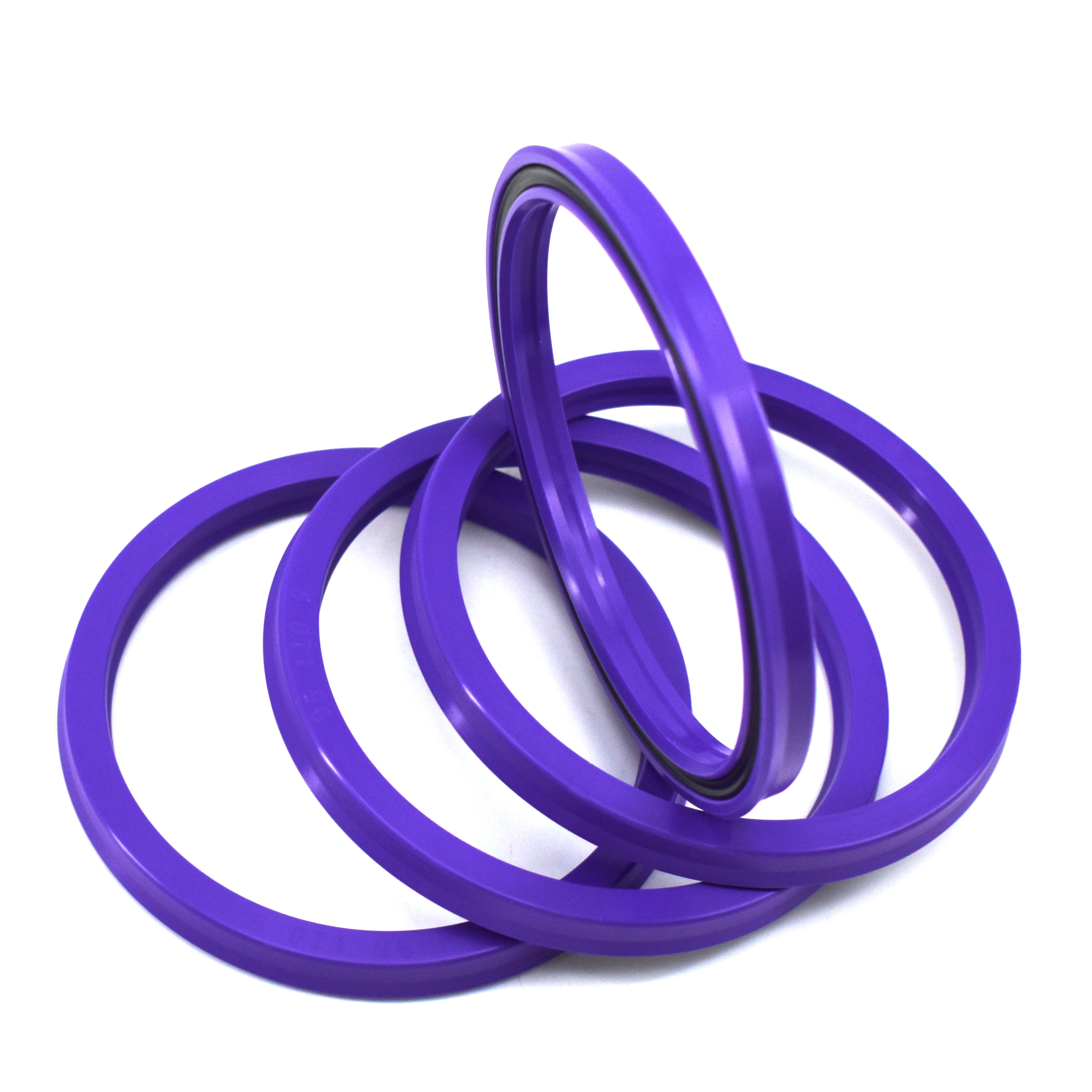 Purple Color High Pressure Rod Seals Double Oil Seal Kit / Excavator Breaker Hydraulic Seal Kit