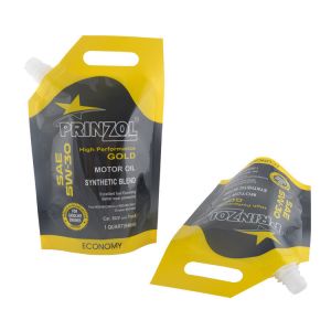 Offset Printing Aluminium Spout Pouch , ASP 100ml Juice Spout Pouch