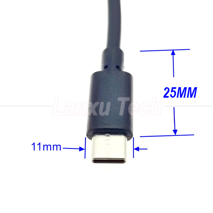 USB Type C Male to Female on off Silicon Cap Switch Extension Cable for Raspberry Pi Lamp Fan