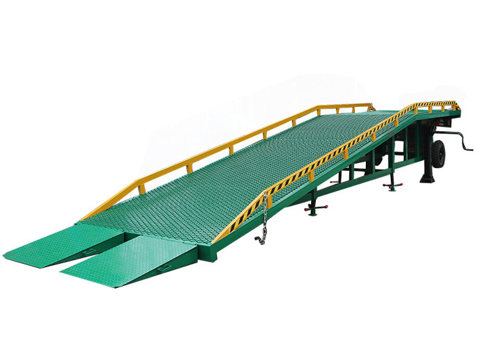 5-15tons Mobile Loading Dock Ramps Manual Temporary Dock Ramps