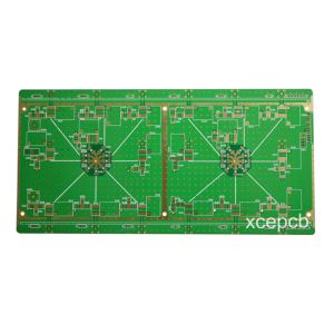 F4B High Frequency Green Rigid PCB Service Custom Multi Layer HF PCB Boards 0