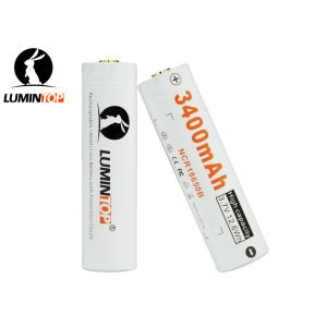 China 18650 Li Ion Rechargeable Flashlight Batteries Panasonic NCR18650B Cell on sale