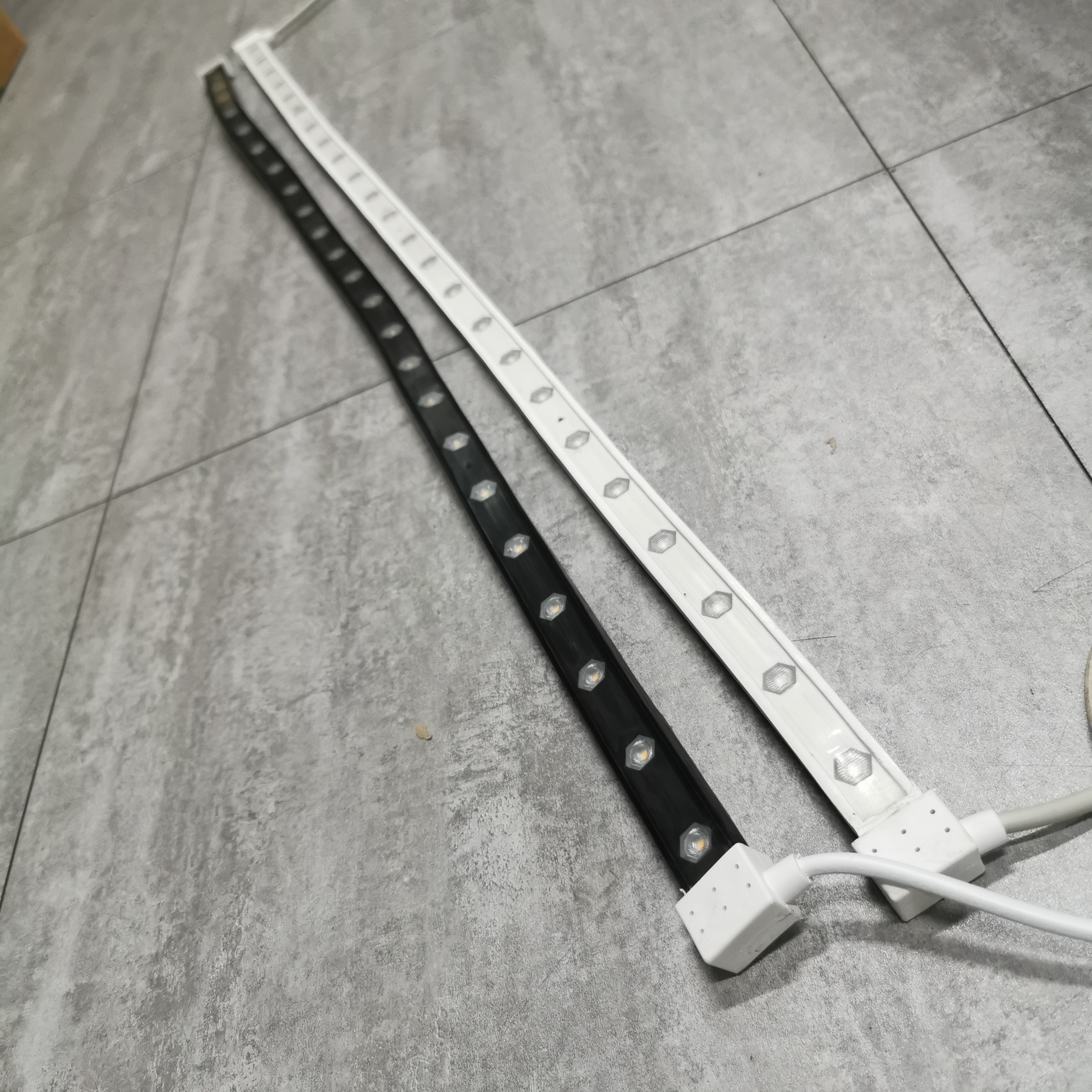 10m Roll LED Landscape Lights Wall Washer Light Outdoor 24v Black 18watt