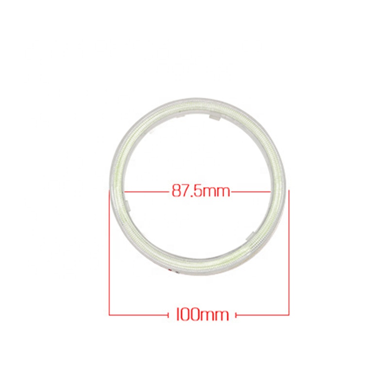 Cob Angel Eyes LED Car Ambient Lights 100MM RED BLUE Fog Lamp 12-18V