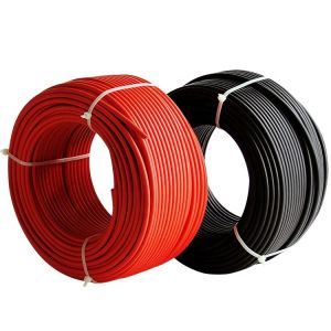 Copper Conductor DC XLPE PV 10mm2 Solar Panel Cords