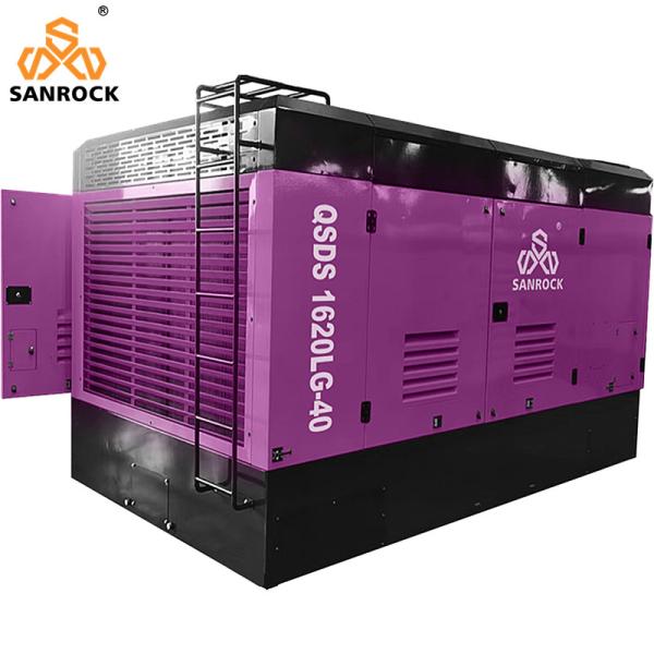 Screw Air Compressor 40Bar High Pressure Air Compressor Water Well Air