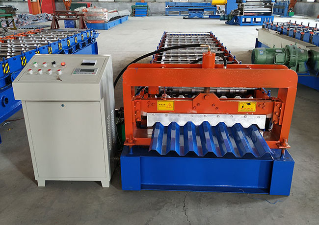 Aluminium Profile Sheet Metal Roll Forming Machines Cutter Material Cr12 Heat Treatment