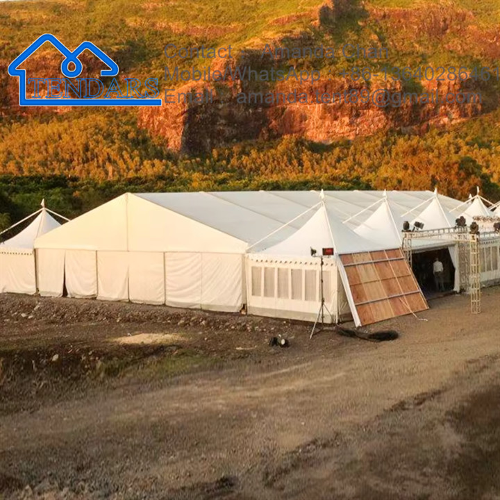 Aluminum Frame Industrial A Shape Big Outdoor White Storage Marquee Church Tent For Sale