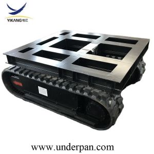Custom seawater desilting equipment crawler rubber track undercarriage system