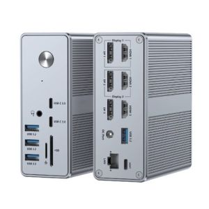 China Laptop Docking Station Usb C Dual HD 4K 16-In-1   Docking Station With MST Support on sale