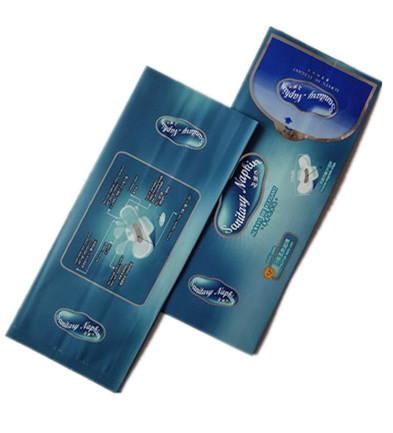 Sanitary Napkin Plastic Bag Making Equipment 120BPM With Labeling Device