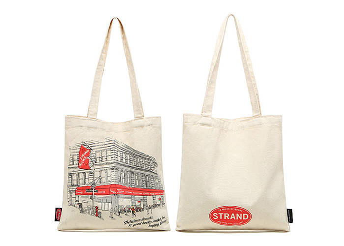  Faddish Personalized Canvas Tote Bags Washable Environmental Protection Manufactures