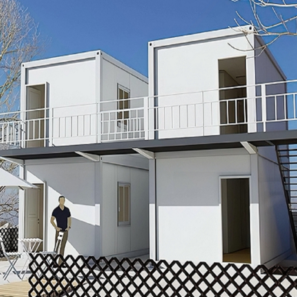 Office Sandwich Panel House Prefabricated Container Restaurant with Kitchen Materials