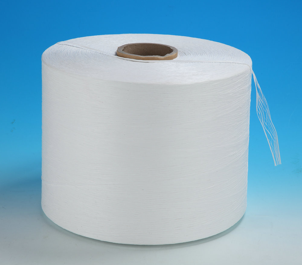 High Strength Polypropylene Fillers Yarn , Flame Retardant Fillers 0.6-1.4g/d