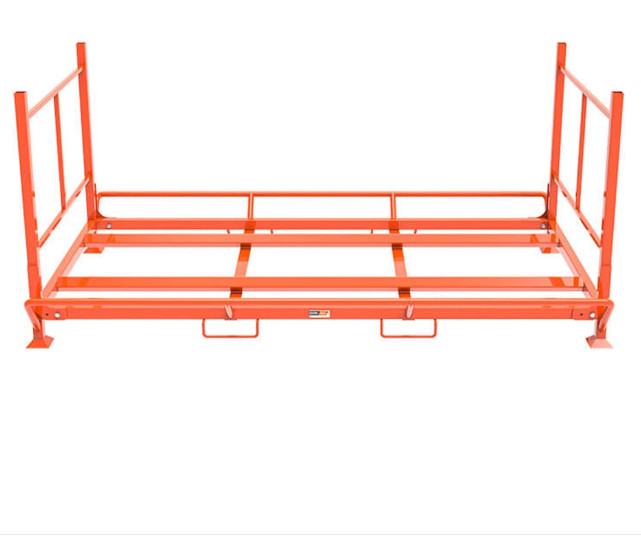 Customized Steel Portable Stacking Racks 1500kg Load Capacity 200mm Wheel Diameter