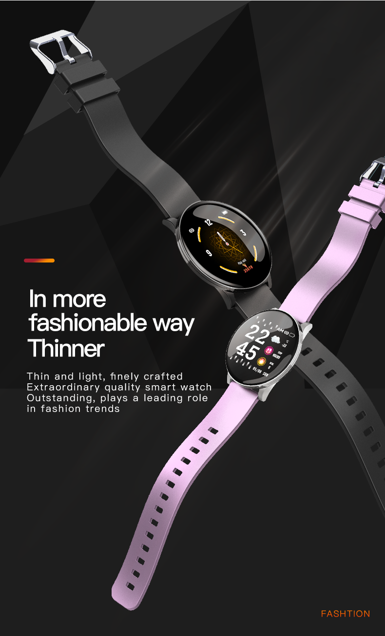 T500 W8 V8 Smart Watch Waterproof Health Exercise Bracelet Sleep Tracker chronograph