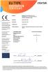 Shanghai Pafa Products Co., Ltd. Certifications