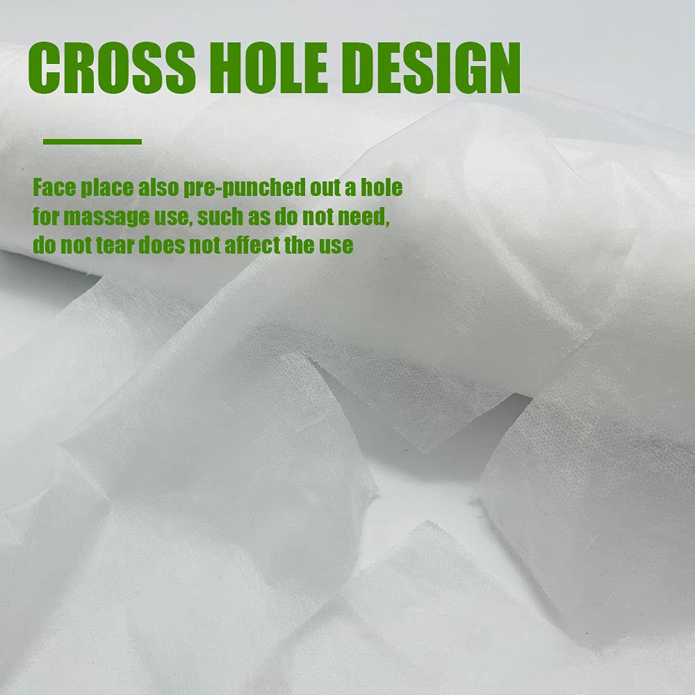 Waterproof Disposable Non Woven Bed Sheet Roll White Spa Massage Bed Covers