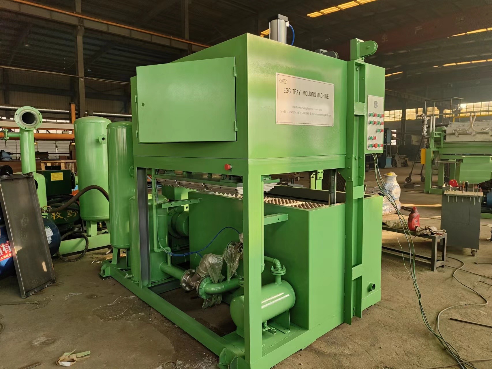 Innovative and Durable Paper Egg Tray Making Machine for High-Performance Production Egg Carton Machine Prodcution Line Egg Tray Machine Price