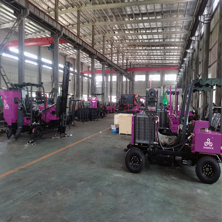 Mini Pile Driving Machine Guardrail Pile Drilling Equipment Vibration Hammer Pile Driver