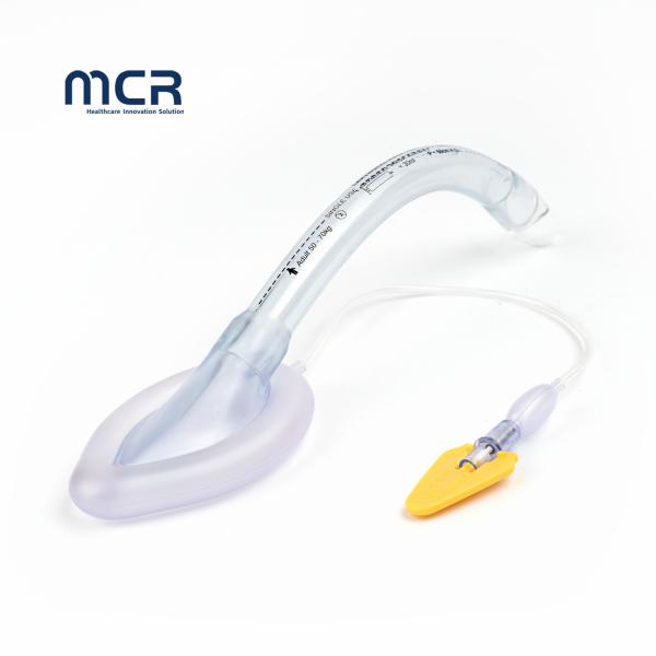 Pediatric and Adult Patients Disposable PVC Laryngeal Mask Airway with Soft Cuff