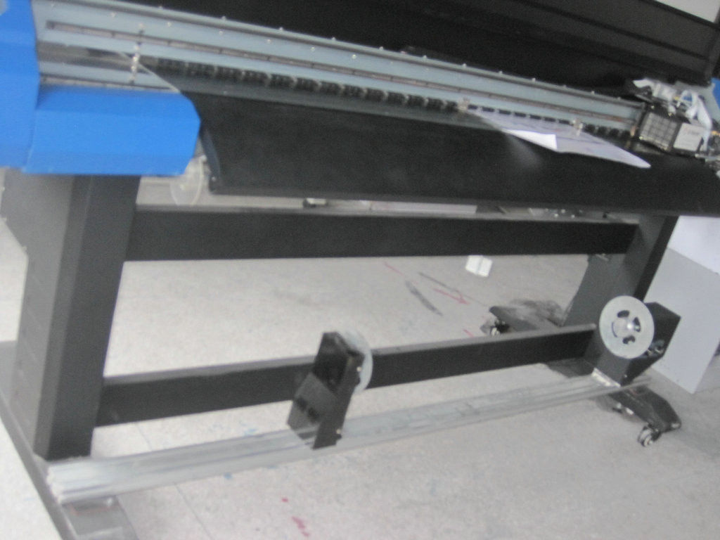 Roll to Roll UV LED Inkjet Printer , USB 2.0 Epson DX7 UV Printing Machine