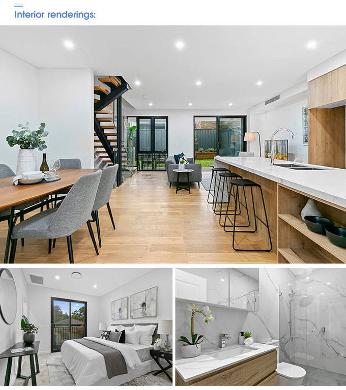 Modular Home Prefab House Light Steel Construction Apartment Buildings With Australia Stander