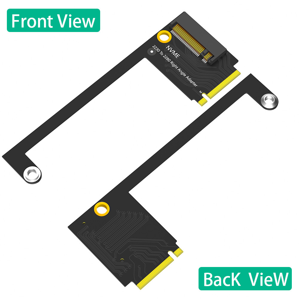 NVME M-Key M.2 PCIE 4.0 Adapter 2230 to 2280 SSD Hard Drive Expansion Board