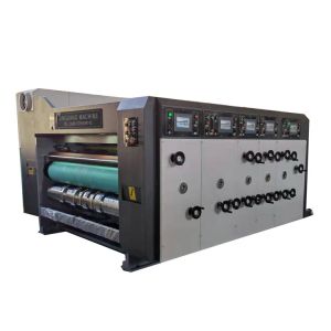 Auto 300mm Corrugated Box Die Cutting Machine Carton Printer Grooving Rotary Manufactures