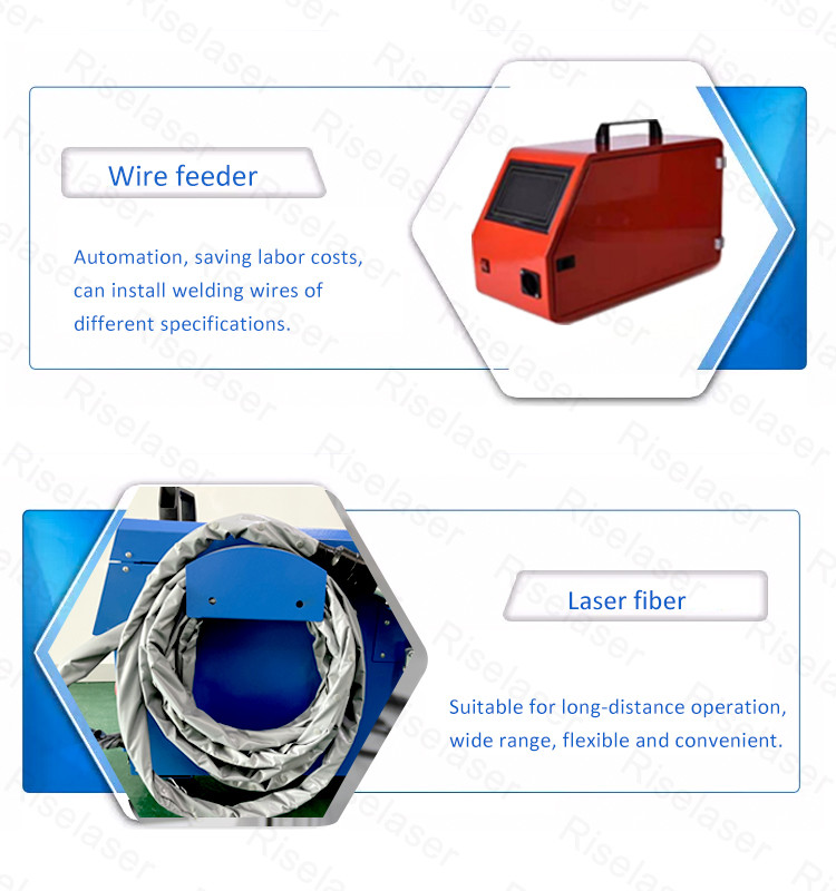 800W 1200W 1500W 2000W Air Cooling 1000w Handheld Laser Welding Machine For Stainless Steel