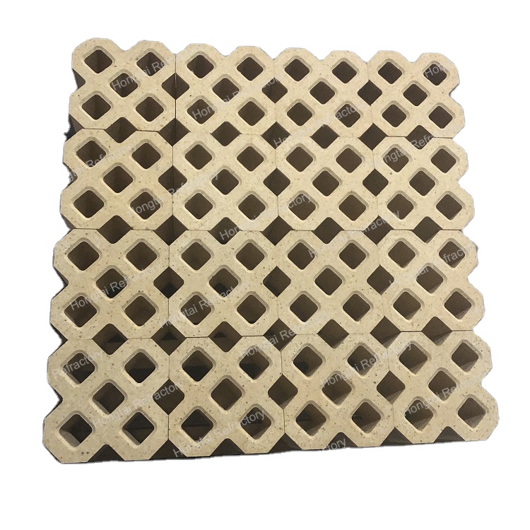 Thermal Shock Resistant Andalusite Fire Brick for Glass Furnace MgO Content 0%