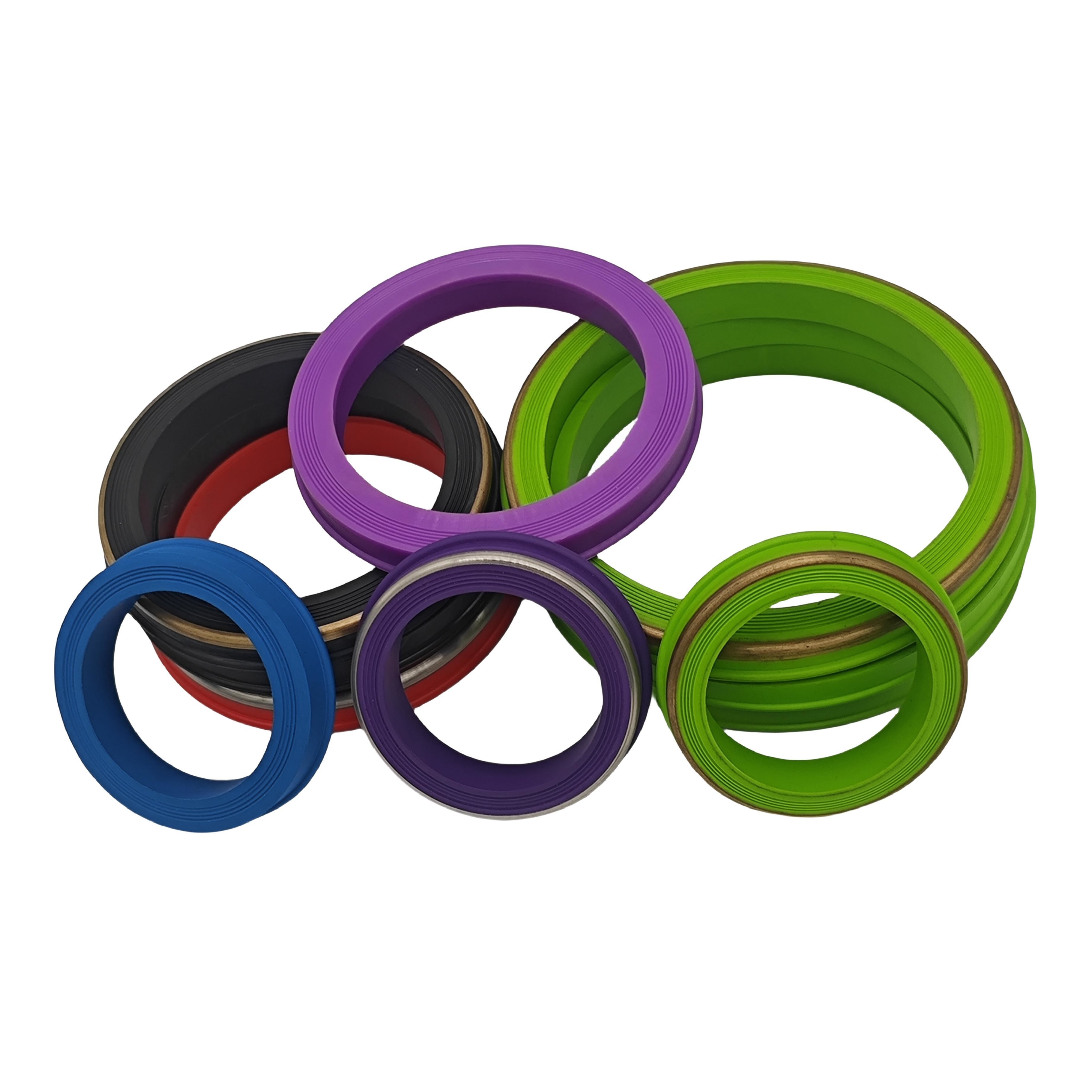 Anti Extrusion Rubber Hammer Union Seals ID 6 Inch