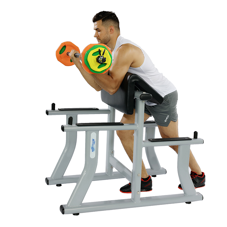 High Quality Arm Curl Bench Hot Wholesale Gym Equipment for Biceps Curl Pin Load Selection Machines