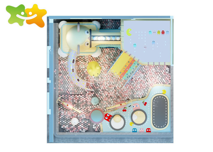 Commercial Kids Indoor Soft Play Equipment Playground Games For Malls