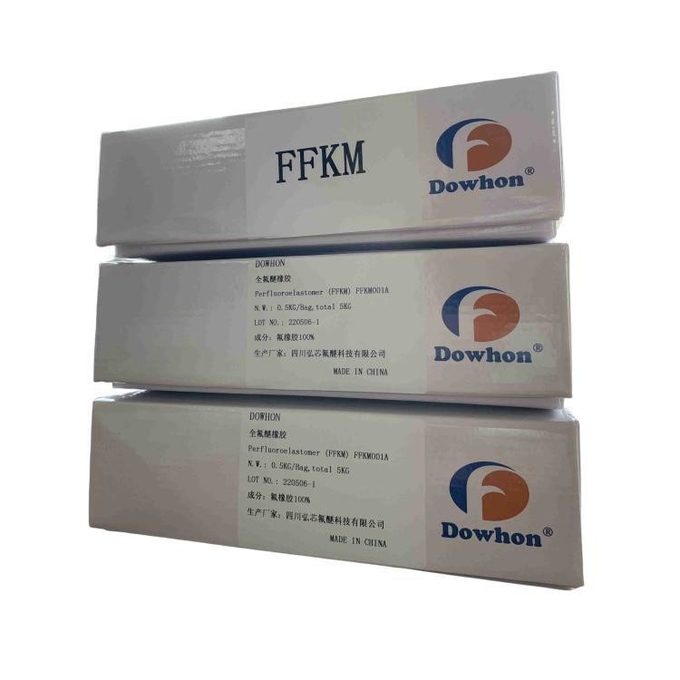 Heat Resistant FFKM O Rings Aflas Fluoroelastomer Rubber Compounds 3