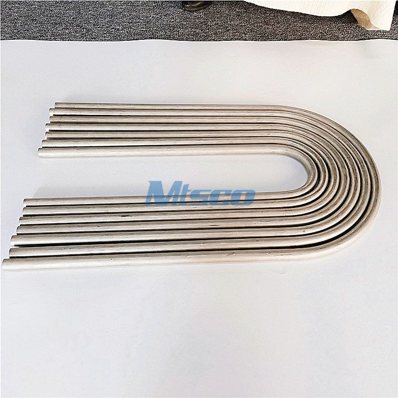 Alloy 400/600 Nickel Alloy U Bend Heat Exchanger Tube Annealed Surface