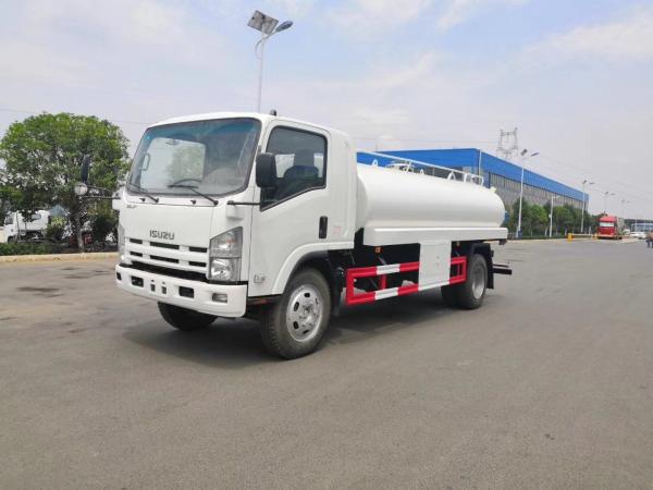 ISUZU ELF 8M3 8ton 8000L Drinking Water Tanker , Water Transport Truck With