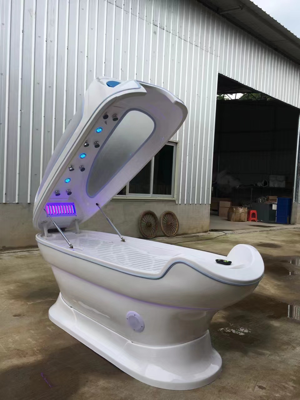 Far Infrared Jade Pod Ozone Sauna Spa Capsule Treatment 240V