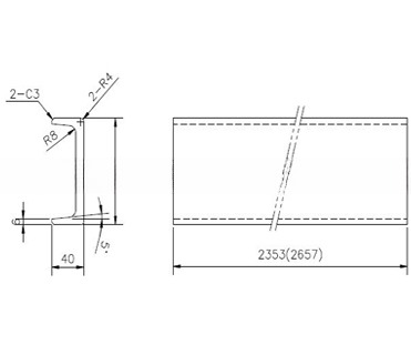 12mm RCP Corner Post Shipping Container Spare Parts and Accessories with Zinc Shop Primer Coating