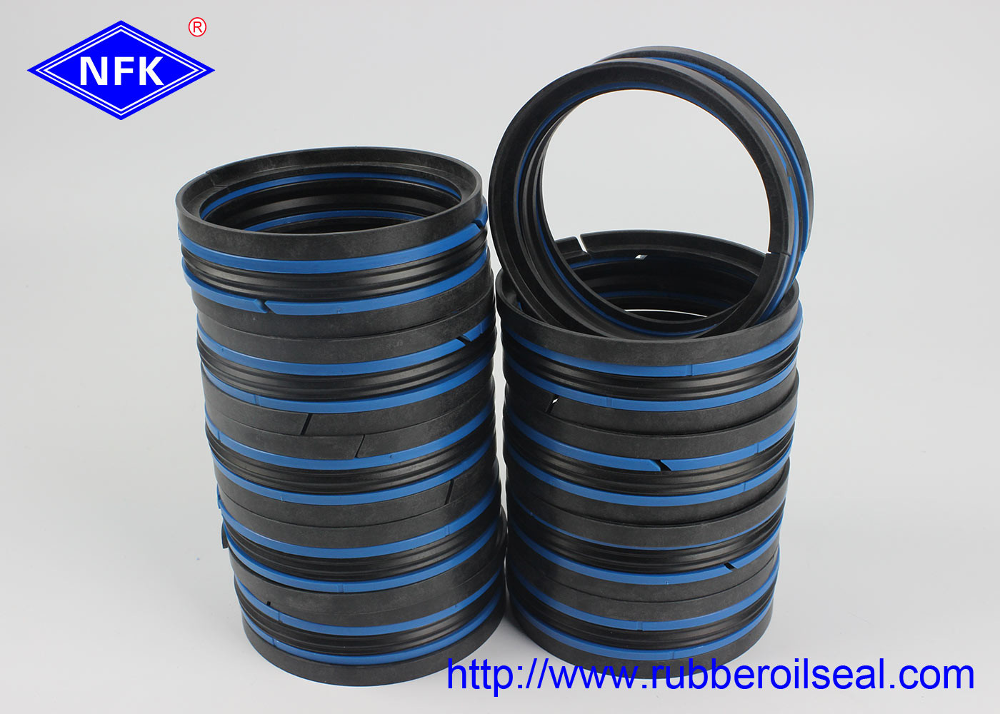 Reinforced Thermoplastic Polymer NBR Hydraulic Piston Seals