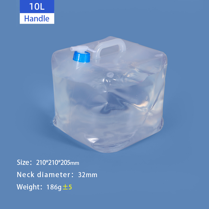 10L 20L 5 Gallon BPA Free Foldable Collapsible Water Container Bag for Outdoor Camping